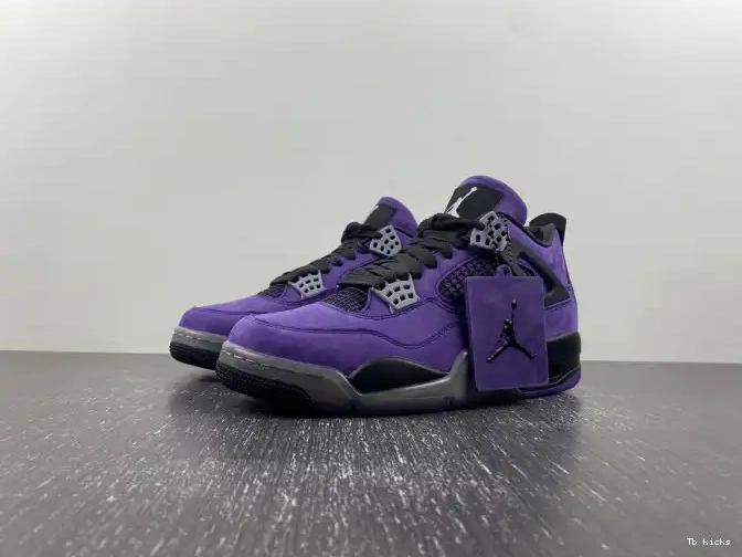 TBK Suede x Air Jordan Scott Purple Travis 4 0602